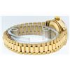 Image 5 : Rolex Ladies 18K Yellow Gold Mother Of Pearl Sapphire Datejust President Wristwa