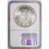 Image 2 : 1988 American Silver Eagle .999 Fine Silver Dollar Coin NGC MS69