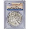 Image 1 : 1989-S American Silver Eagle .999 Fine Silver Dollar Coin PCGS PR70DCAM