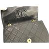 Image 7 : Chanel Vintage Black Quilted Lambskin Leather CC Mini Flap Shoulder Bag