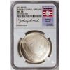 Image 1 : 2014-P Johnny Bench Baseball Hall of Fame Dollar Coin NGC MS70