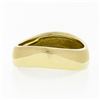 Image 6 : Angela Cummings Solid 18k Yellow Gold 6.0mm Wave Polished Wavy Dome Band Ring