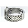 Image 7 : Rolex Mens Stainless Steel Meteorite Diamond And Sapphire Datejust Wristwatch 36