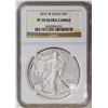Image 1 : 2012-W American Silver Eagle .999 Fine Silver Dollar Coin NGC PF70 Ultra Cameo