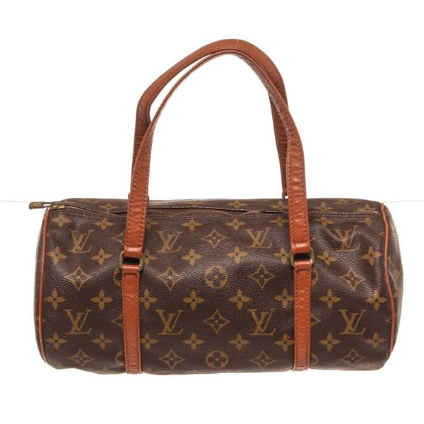Louis Vuitton Brown Vintage Papillon Shoulder Bag