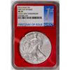 Image 1 : 2016 American Silver Eagle .999 Fine Silver Dollar Coin NGC MS70