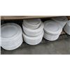 Image 2 : White Bowls & Dishes (2 Shelves)