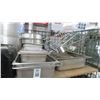 Image 2 : Shelf Lot Insert Pans, Toaster, Insulated Pots, Thermos Pumper