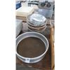Image 1 : Lot of Round Bake Pans & Sifter