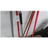 Image 2 : Lot of Mop Handles, Brooms & Squeegee
