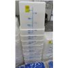 Image 1 : 9-New 18 Qt. Lidded Measuring Bins - 9 X $