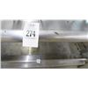 Image 2 : 5' S/S Bullnose Table w/Backsplash & Undershelf