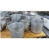 Image 1 : Aluminum Stock Pots 6 x $