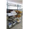 Image 1 : 2 Green Coated 4 Shelf Metro Racks 2 x $