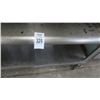 Image 2 : S/S 4' Rolling w/Backsplash & Undershelf