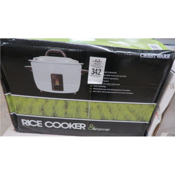 New Crestware Electric Rice Cooker