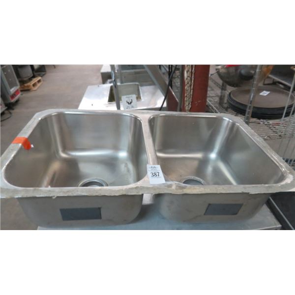 2 Comp Drop In S/S Sink