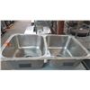 Image 1 : 2 Comp Drop In S/S Sink