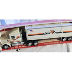 Nylint Corp - Fleet Farm Semi Tractor,/ Trailer      9020-2