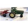 Image 1 : Tractor - JD Tractor w/ three Bottom Plow