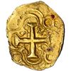 Image 2 : Bogota, Colombia, gold cob 1 escudo, Charles II posthumous, no assayer (Arce), NGC MS 63 (1715 Fleet