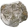 Image 2 : Potosi, Bolivia, cob 8 reales, Philip III, assayer Q, Grade 2.