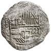 Image 1 : Potosi, Bolivia, cob 8 reales, Philip III, assayer M/Q, rare, Grade 2.