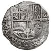 Image 1 : Potosi, Bolivia, cob 8 reales, Philip III, assayer not visible, Grade 1.