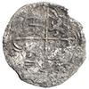 Image 2 : Potosi, Bolivia, cob 8 reales, Philip III, assayer not visible, Grade 2 (16 points), with hand-signe