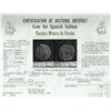 Image 3 : Potosi, Bolivia, cob 4 reales, Philip III, assayer RL (curved leg), Grade 2 (20 points), with hand-s