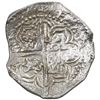 Image 2 : Potosi, Bolivia, cob 4 reales, Philip III, assayer Q, Grade 1.