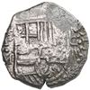 Image 1 : Potosi, Bolivia, cob 4 reales, Philip III, assayer M, Grade 2.