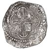 Image 2 : Potosi, Bolivia, cob 2 reales, Philip II, assayer B (5th period), Grade 1.