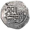 Image 1 : Potosi, Bolivia, cob 2 reales, Philip III, assayer RL, Grade 1.