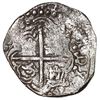 Image 2 : Potosi, Bolivia, cob 2 reales, Philip III, assayer T, Grade 2.
