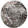 Image 1 : Potosi, Bolivia, cob 8 reales, (1649) O/sR (rare), early castles, rotated reverse legend, with crown