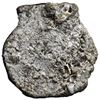 Image 1 : Mexico City, Mexico, cob 8 reales, Philip IV, assayer P, cocooned in coral (as found).