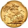 Image 2 : Great Britain (London, England), gold sovereign, Victoria (young head), 1872, St. George type, NGC A