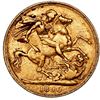 Image 2 : Great Britain (London, England), gold sovereign, Victoria (widow bust), 1890, very rare provenance.