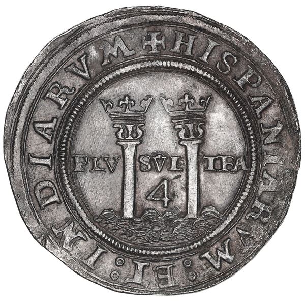 Mexico City, Mexico, 4 reales, Charles-Joanna, "Late Series," assayer G to right, mintmark M to left