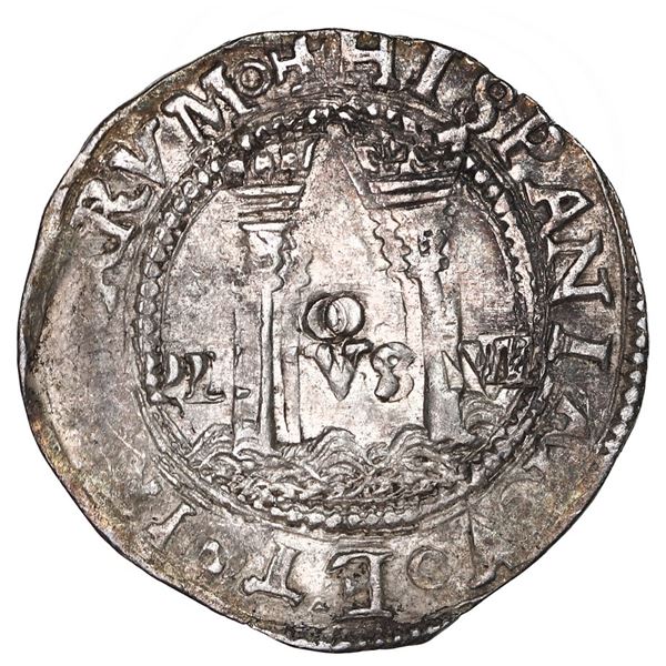 Mexico City, Mexico, 1 real, Charles-Joanna, "Late Series," assayer O to right, mintmark oM to left