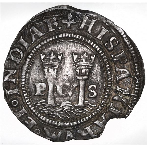 Mexico City, Mexico, 1/2 real, Charles-Joanna, "Late Series," assayer A to left, o to right, mintmar