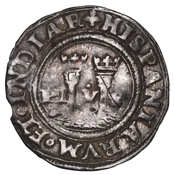 Mexico City, Mexico, 1/2 real, Charles-Joanna, "Late Series," assayer A to right, o to the left, min