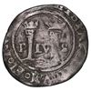 Image 1 : Mexico City, Mexico, 1/2 real, Charles-Joanna, "Late Series," assayer L to left, mintmark M between 