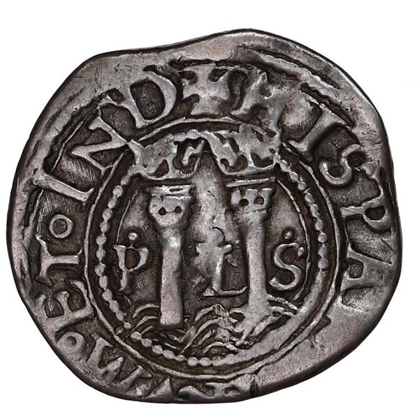 Mexico City, Mexico, 1/2 real, Charles-Joanna, "Late Series," assayer O to left, no mintmark, o betw