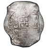 Image 1 : Mexico City, Mexico, cob 8 reales, 1652 P, with chopmarks as from circulation in Asia, ex-Bevill.