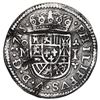 Image 1 : Mexico City, Mexico, cob 1 real Royal (galano), 1715 J, cross potent at top of reverse, very rare.