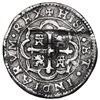 Image 2 : Mexico City, Mexico, cob 1 real Royal (galano), 1715 J, cross potent at top of reverse, very rare.