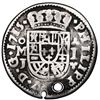 Image 1 : Mexico City, Mexico, cob 1 real Royal (galano), 1715 J, quatrefoil at top of reverse, very rare.