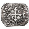Image 2 : Mexico City, Mexico, klippe 8 reales, 1733 MF.